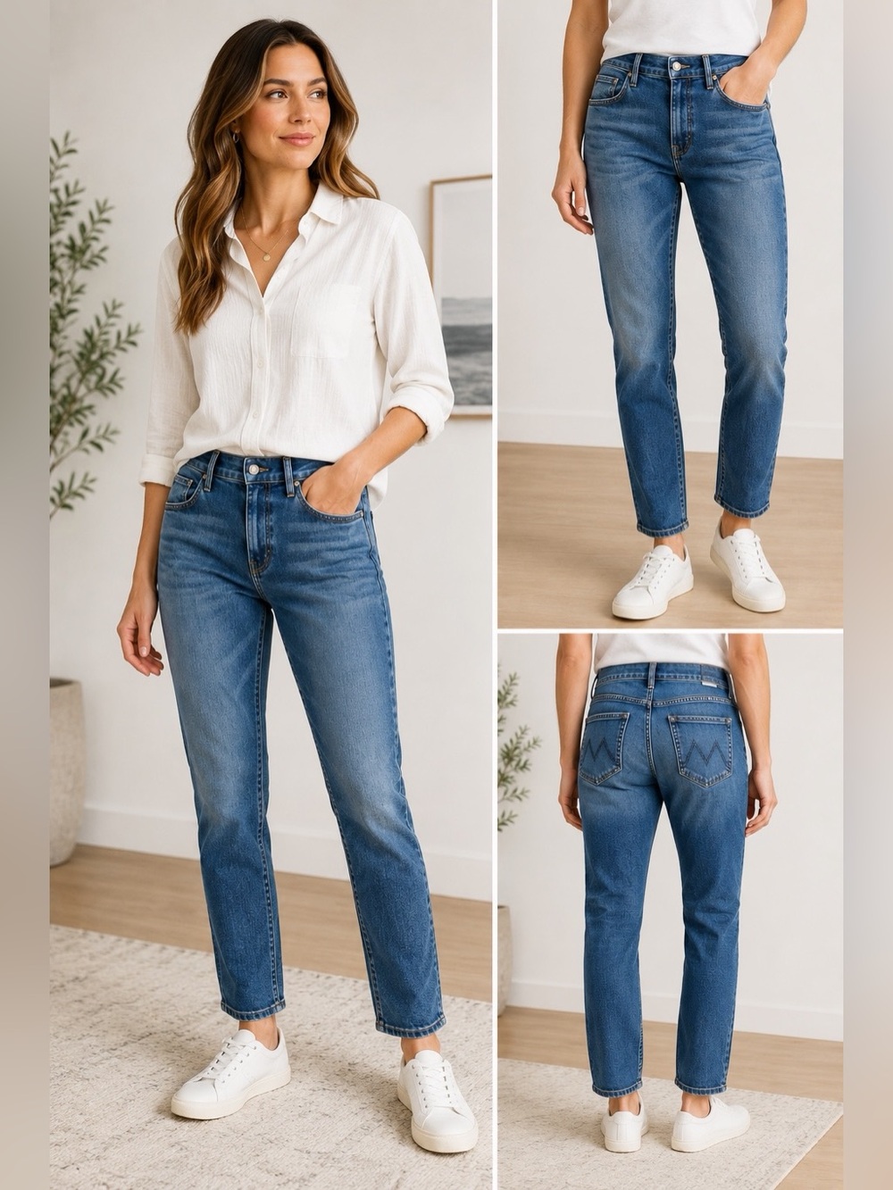 MOTHER The Mid Rise Dazzler Ankle Jeans Heirloom Wash Women’s Size 25